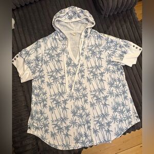 Jane and Delancey Palm Tree Hoodie